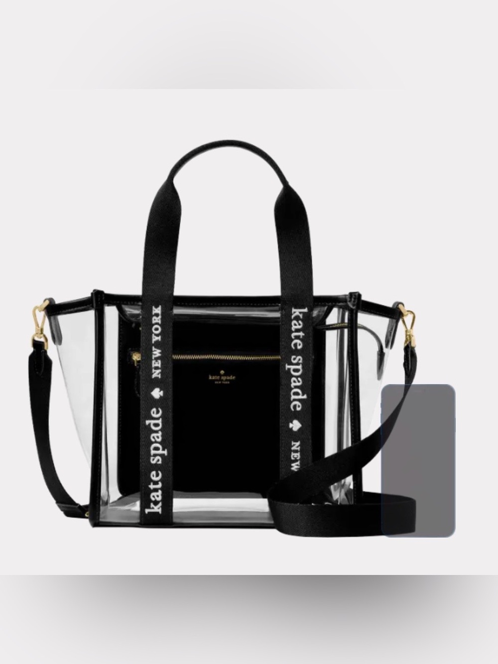 kate spade kip clear tote